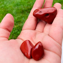 Load image into Gallery viewer, Red Jasper Tumbled Stone - MOONCHILD PRODUCTS
