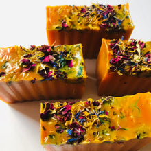 Load image into Gallery viewer, Turmeric Ginger Rose Bar - MOONCHILD PRODUCTS