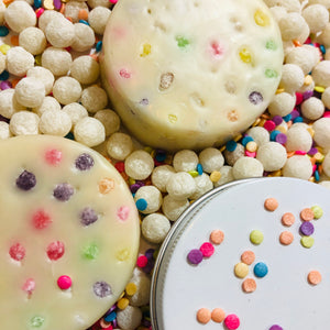 Cupcake Massage Bar with Tapioca Pearls - MOONCHILD PRODUCTS