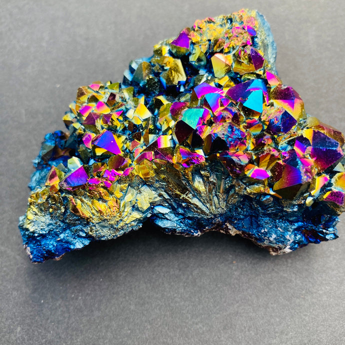 Ophelia Rainbow Titanium Quartz Cluster - MOONCHILD PRODUCTS